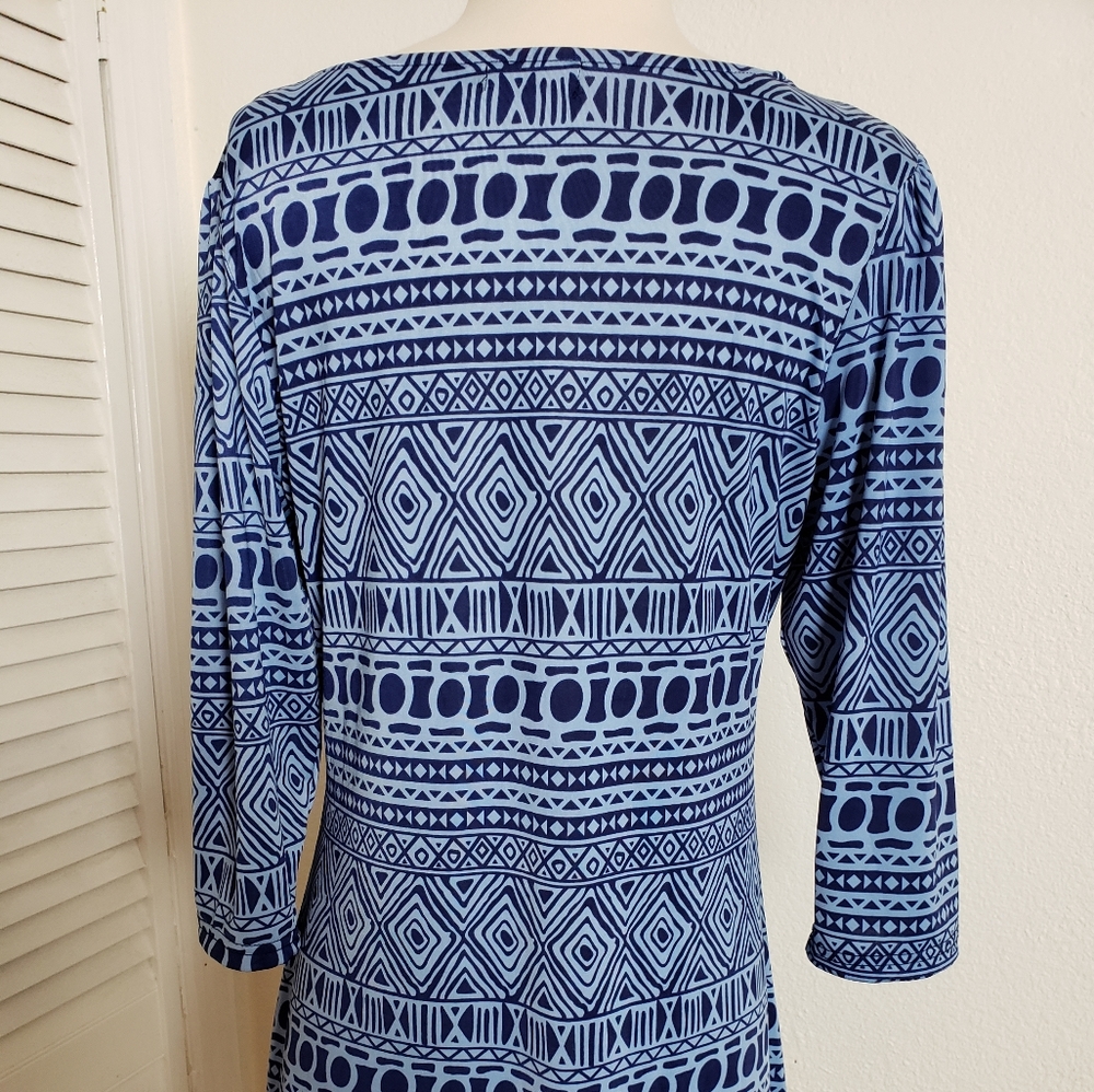 Reborn Abstract Print Dress - Picture 4 of 8